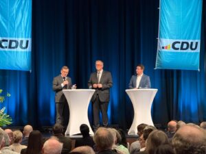 Minister Johann Wadephul in Metzingen